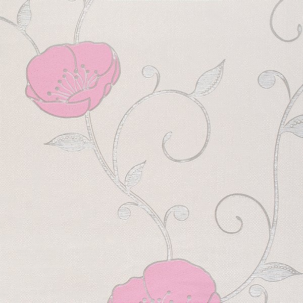 Papel de Parede Texturizado Floral Olivia - PP018