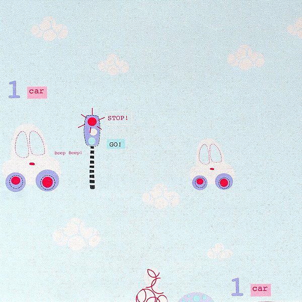 Papel de Parede Texturizado Infantil Olivia - PP009