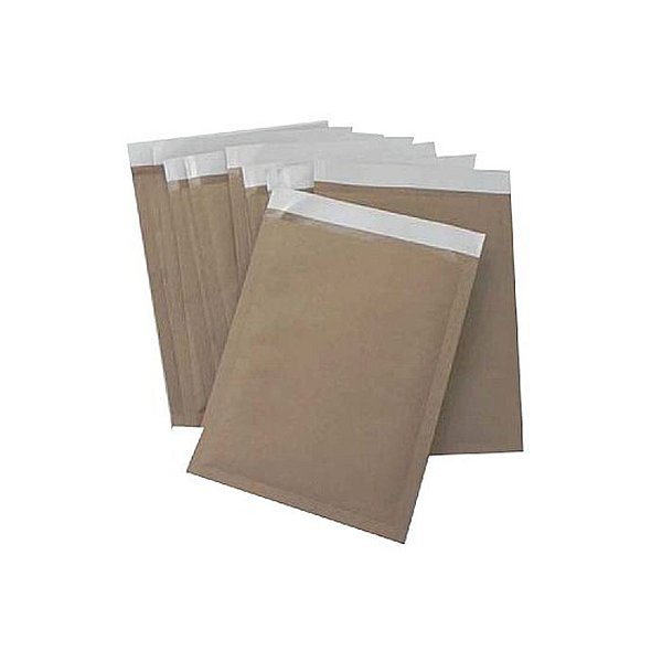Envelope com Revestimento Polibolha 19x25 cm (Pacote c/ 10 unids)