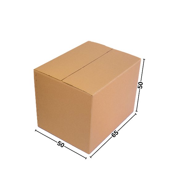 Caixa de Papelão para Transporte e Mudança N.28 65x50x50 cm Parda (1 unid)
