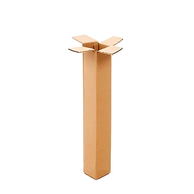 Tubo de Papelão Ondulado N.01 10x10x60 cm (1 unid)