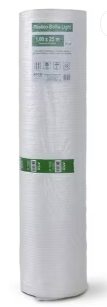 Plástico Bolha Light 100 cm x 25 mts