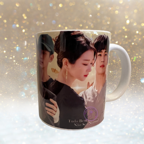 Caneca Dorama Tudo Bem não ser normal