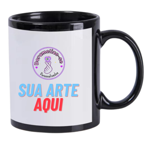 CANECA BLACK - PERSONALIZE DO SEU JEITO