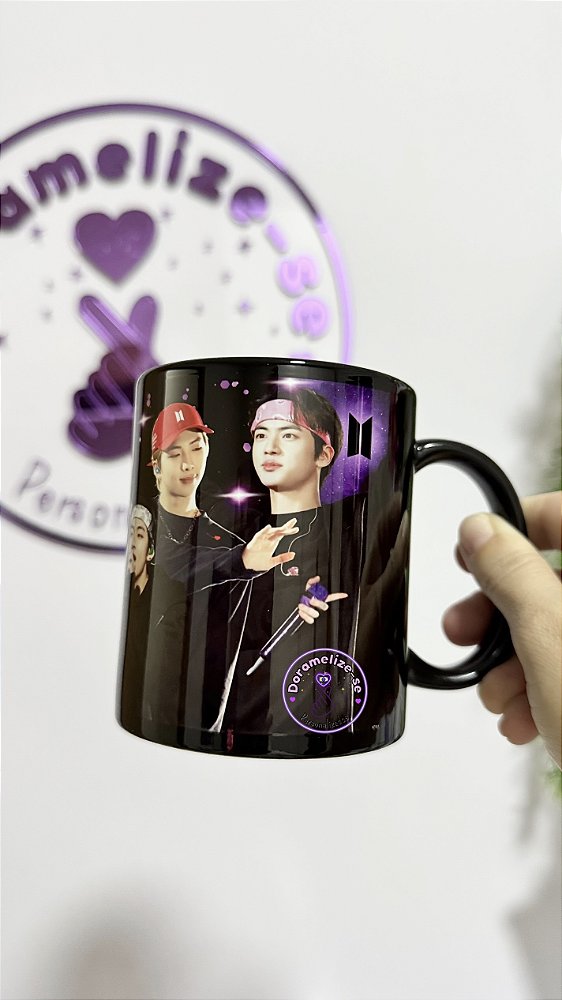 CANECA BLACK - LOVE YOURSELF BTS