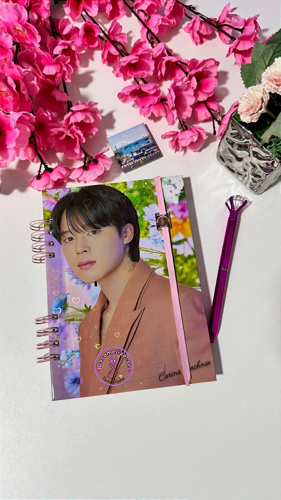 Caderno Jimin — Edição Exclusiva para ARMYs apaixonadas!