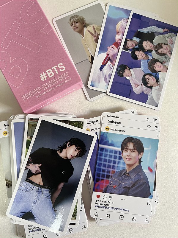 PHOTOCARDS EXCLUSIVOS BTS – PARA COLECIONADORAS DE VERDADE! ✨