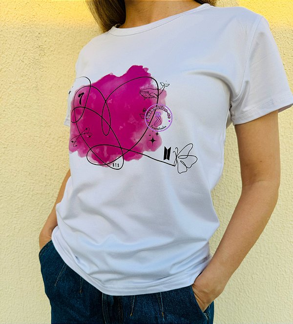 Camiseta branca - BTS 11YEARS