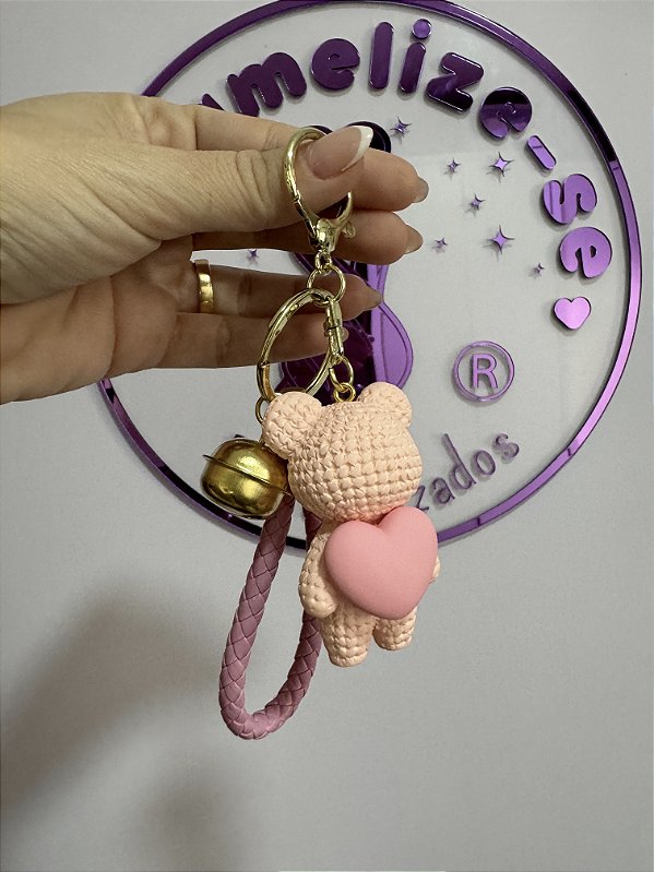 Chaveiro - Urso Love Runner