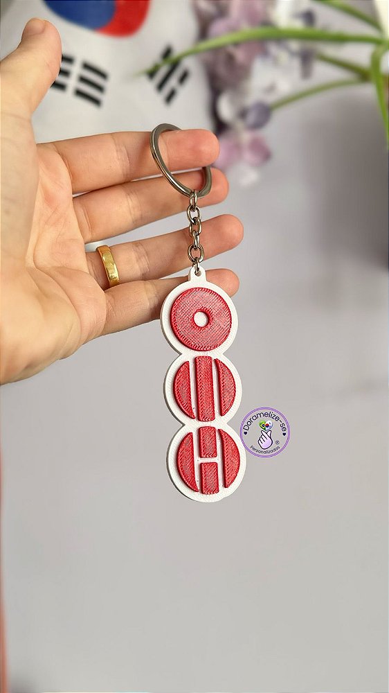 Chaveiro - ARIRANG - vermelho