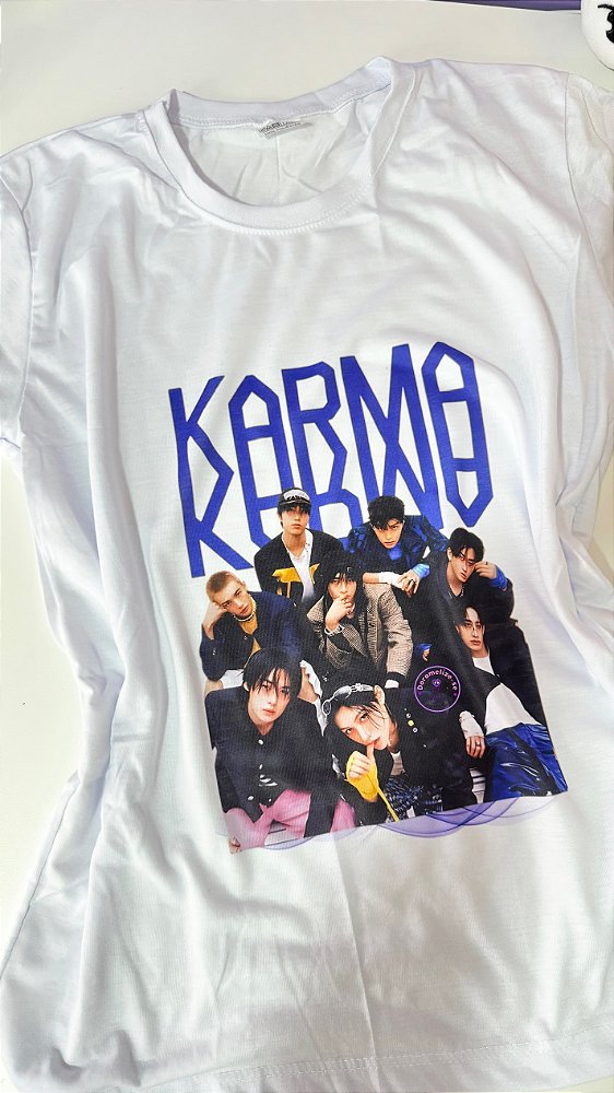 Camiseta Fanmade Stray Kids – Álbum KARMA