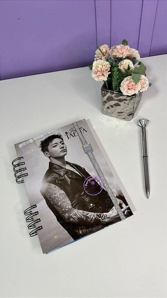 Caderno Jung Kook  - JK