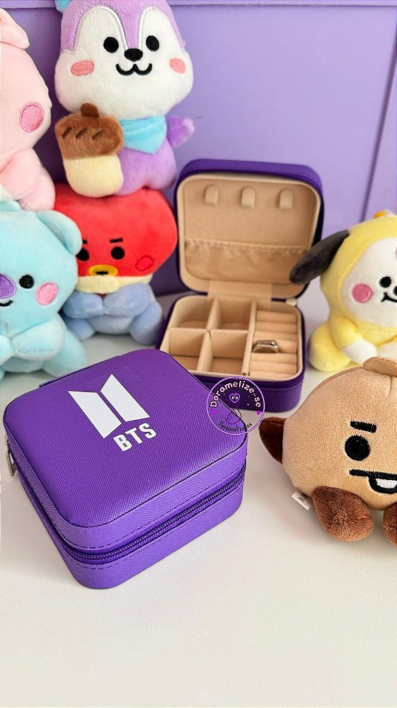 Porta Jóia Roxo - BTS