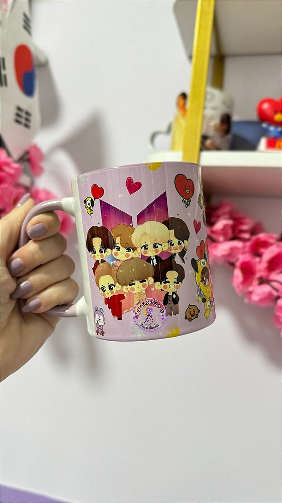 Caneca Carton - BT21