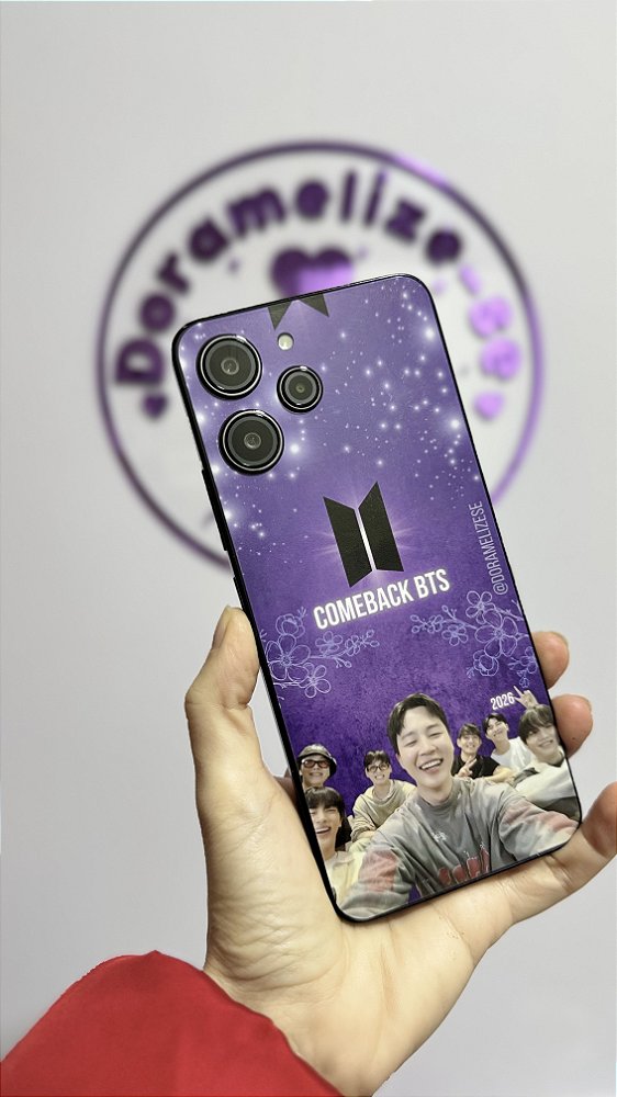 Película Traseira - Comeback BTS