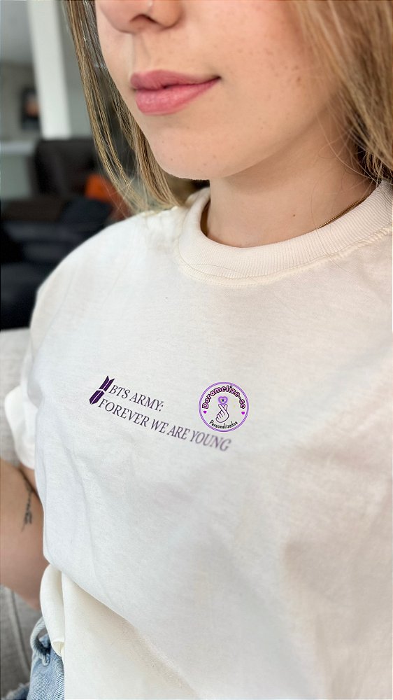 Camiseta BTS ARMY – Forever We Are Young