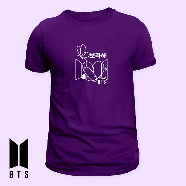 Camiseta BTS Borahae