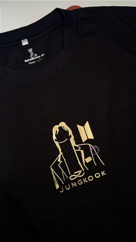 Camiseta Jungkook Golden Edition