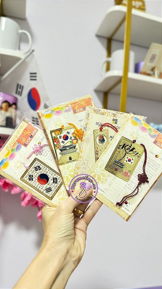 Korean Bookmark -Marcadores de Página Coreanos