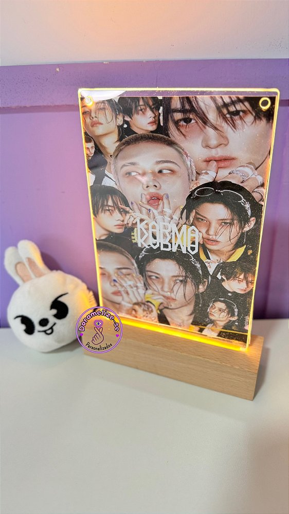 Luminária Fanmade Stray Kids – Álbum KARMA