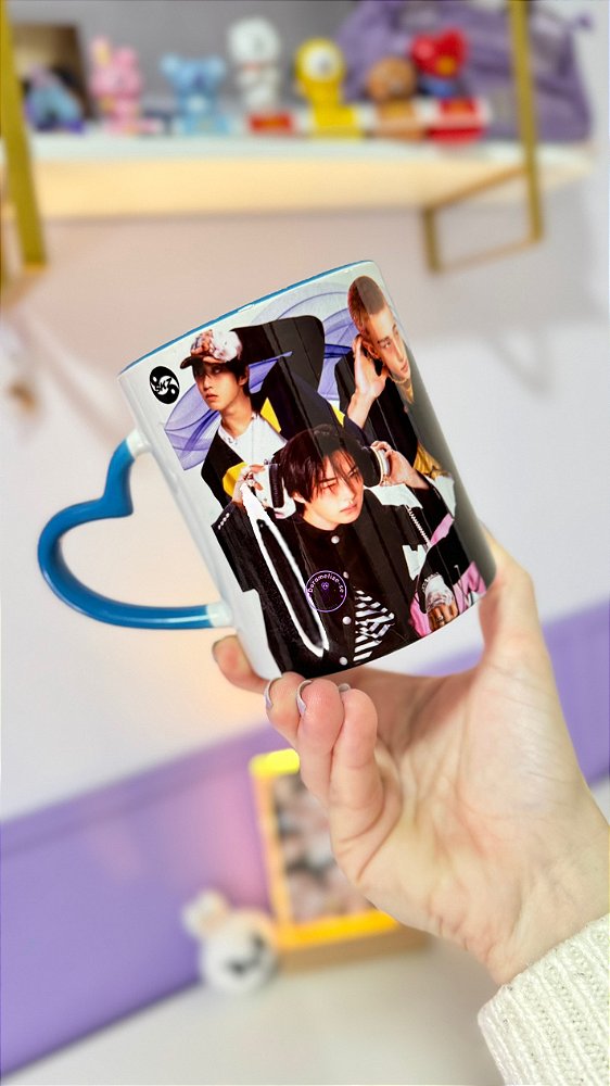 Caneca Fanmade Stray Kids – Álbum KARMA ✨
