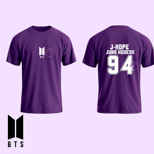 Camiseta BTS Edição Vintage – J-Hope –94