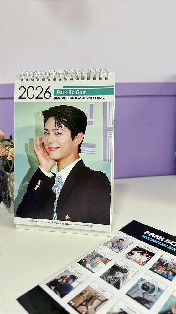 Calendário Park Bo Gum 2025–2026