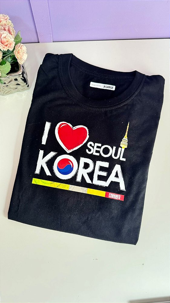 Camiseta “Korea” – Importada da Coreia do Sul