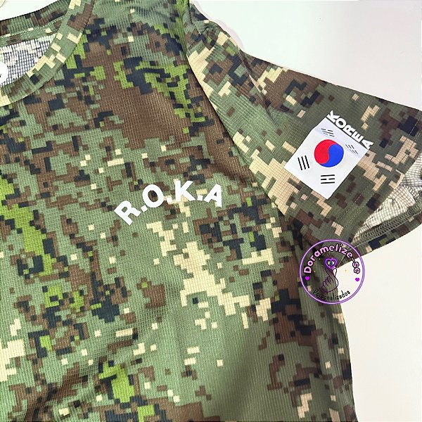 Camiseta R.O.K.A – Edição Importada da Coreia do Sul