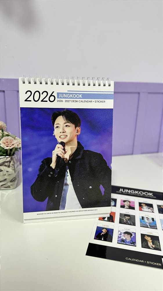 Calendário Jung Kook - 2026–2027