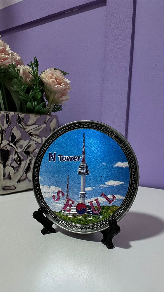 Ímã de Seul – Coleção Souvenir Coreia do Sul