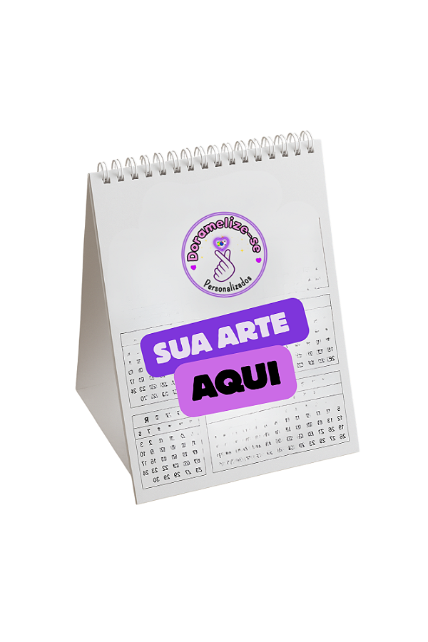 Calendário 2026 - Personalize do seu jeito