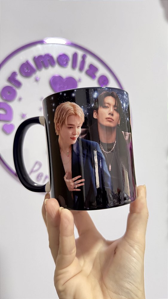 CANECA AZUL VIOLETA - JK 💟JIMIN