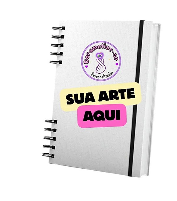 CADERNO STRAYKIDS PERSONALIZE DO SEU JEITO c/ ELASTICO