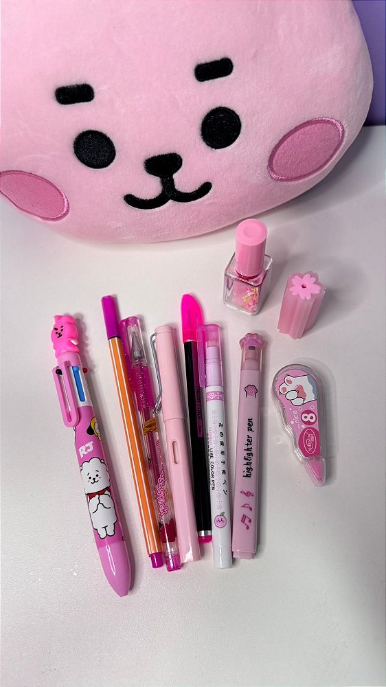 Kit fofo papelaria - Cooky