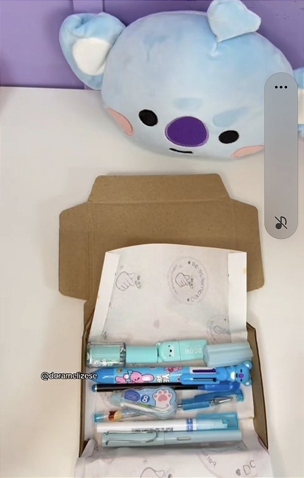 Kit fofo papelaria - Koya