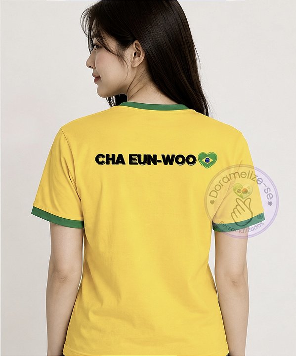 Camiseta Cha Eun-Woo | ASTRO Brasil