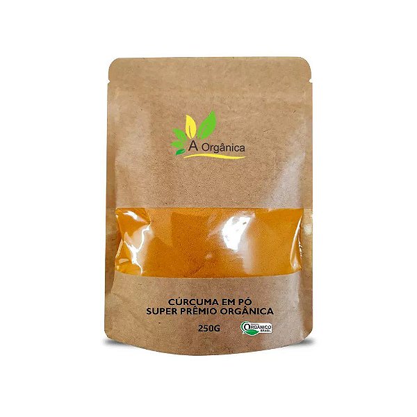 Cúrcuma em pó Super Premium Orgânica 250g