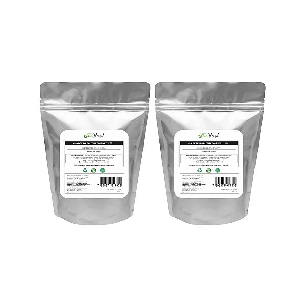 Kit 2 Chá De Erva Baleeira Gourmet Tea Brasil 50g