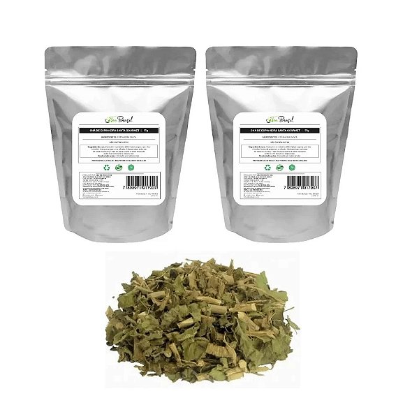Kit 2 Chá De Espinheira Santa Gourmet Tea Brasil 50g
