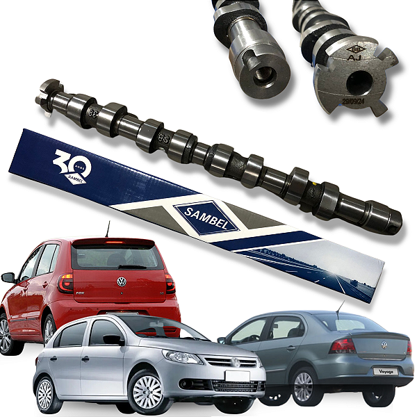 Eixo Comando de Válvulas Vw Gol/ Fox/ Voyage Mi Power 1.0 8v Letra Aj SAMBEL