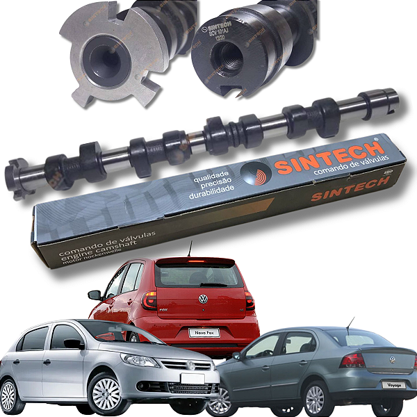 Eixo Comando de Válvulas Vw Gol/ Fox/ Voyage Mi Power 1.0 8v Letra Aj SINTECH