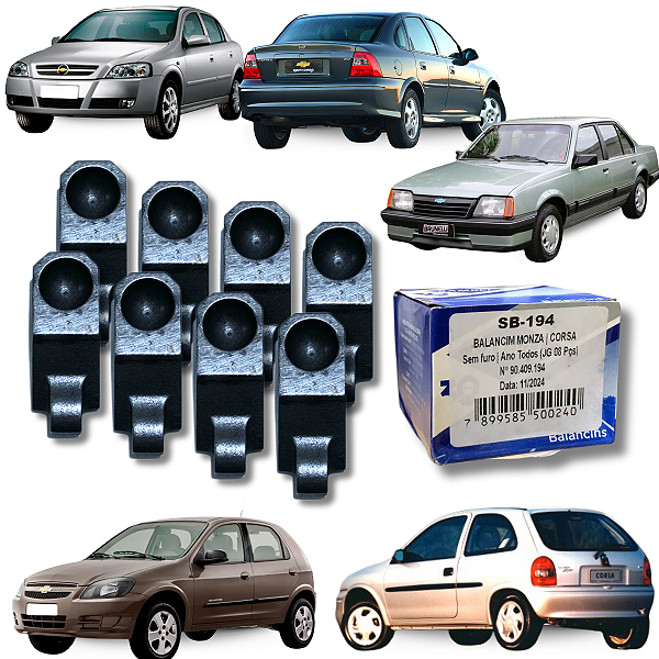 Balancim Não Roletado Gm S10 Corsa Classic Celta Prisma 1.0 1.4 1.6 8v Fiat 1.8 8v Sambel