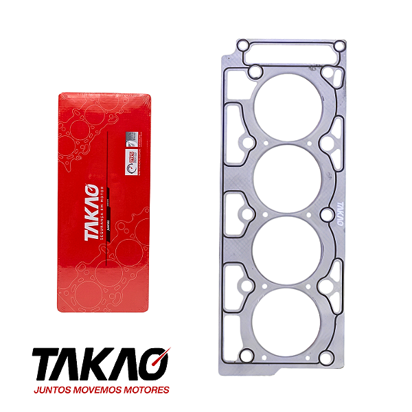 Junta de Cabeçote Ford Zetec Rocam 1.6 8v Courier Ka Fiesta Ecosport Focus Fibra Takao