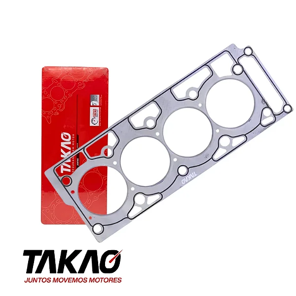 Junta de Cabeçote Ford Zetec Rocam 1.6 8v Courier Ka Fiesta Ecosport Focus Fibra Takao