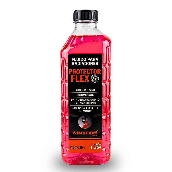 Aditivo para Radiador Sintech Orgânico (Rosa) 1 litro Proteção de Alta Performance