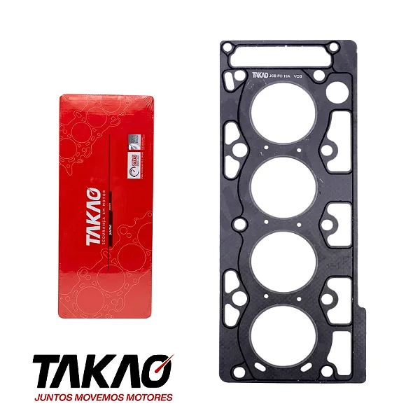 Junta de Cabeçote Ford Zetec Rocam 1.0 8v fibra Ka Fiesta Takao