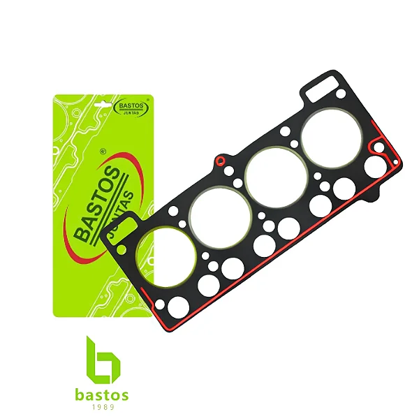 Junta de Cabeçote Ford VW CHT Junta Gol G1 G2 Belina 1.3 Escort 1.0 Fibra Amianto Bastos