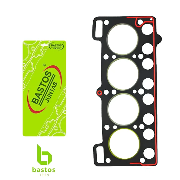 Junta de Cabeçote Ford VW CHT Junta Gol G1 G2 Belina 1.3 Escort 1.0 Fibra Amianto Bastos