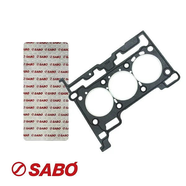 Junta de Cabeçote Ford Ka Ka+ 1.0 12V 3 Cil 2014 em diante Sigma Fibra Sabó